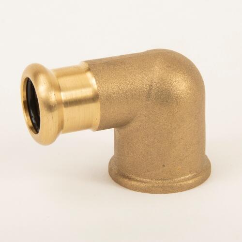 An image of the Flowflex Copper Press Female Elbow, product code: 6090GM