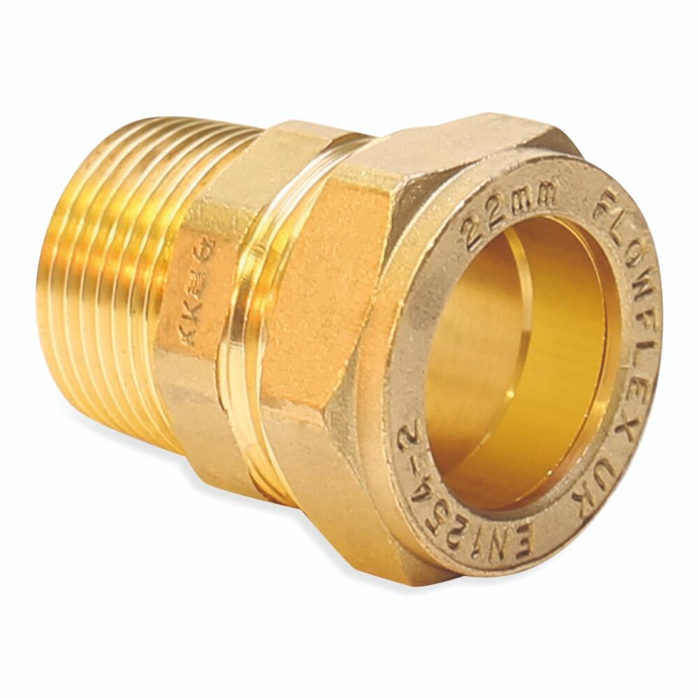 An image of the Flowflex Compression Male Taper Adaptor, product code: P902T