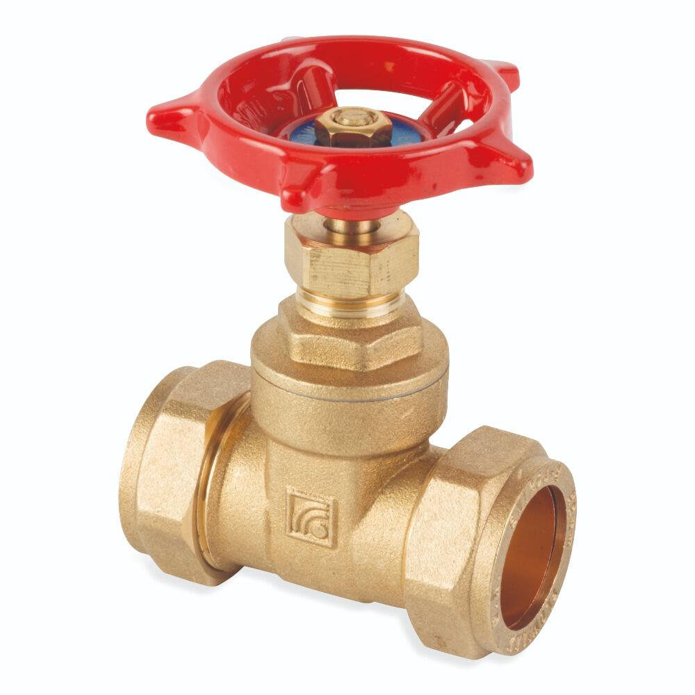 An image of the Flowflex Compression Brass Gate Valve, product code: L197